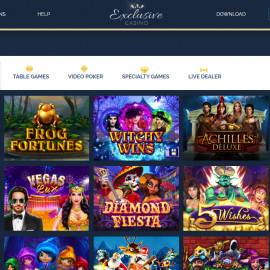 Exclusive Casino screenshot