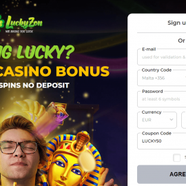 LuckyZon Casino screenshot