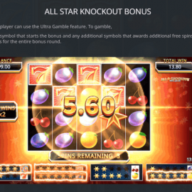 All Star Knockout Ultra Gamble screenshot