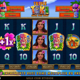 Triple Tiki Super Free Spins screenshot