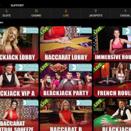 Vegas Mobile Casino screenshot