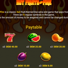 Hot Fruits on Fire screenshot