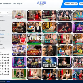 Azur Casino screenshot