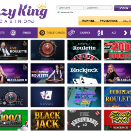 Crazy King Casino screenshot