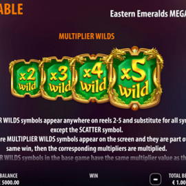 Eastern Emeralds Megaways screenshot