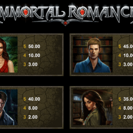 Immortal Romance Mega Moolah screenshot