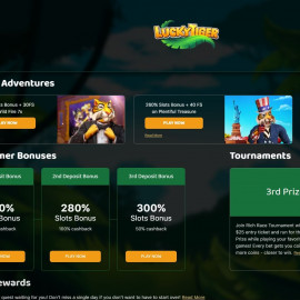 Lucky Tiger Casino screenshot