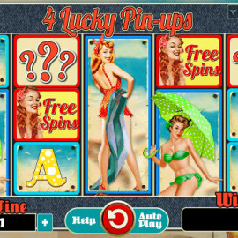 4 Lucky Pin-ups screenshot