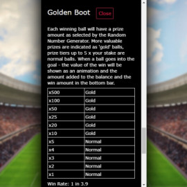 Golden Boot screenshot