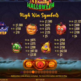 Fruity Halloween screenshot