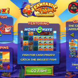 4 Fantastic Fish Gigablox screenshot