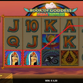 Book of Goddess Mega Moolah screenshot