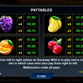 Fast Fruits DoubleMax screenshot