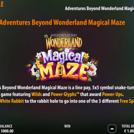 Adventures Beyond Wonderland Magical Maze screenshot