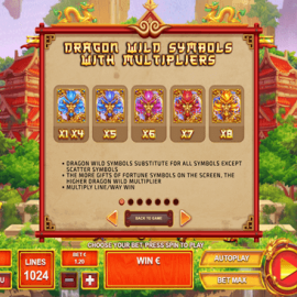 Wild Dragon's Fortune screenshot