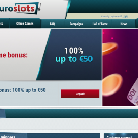 EuroSlots Casino screenshot