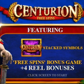 Centurion Free Spins screenshot
