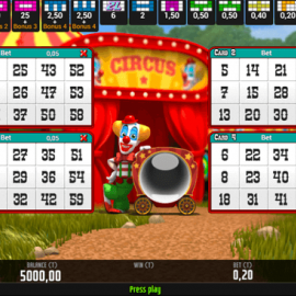 Circus Bingo screenshot