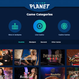 Casino Planet screenshot