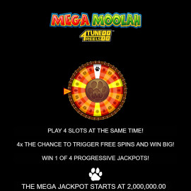 Mega Moolah 4Tune Reels screenshot