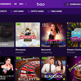 Bao Casino screenshot