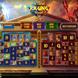 Olympus Raging Megaways screenshot