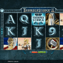 Thunderstruck II Mega Moolah screenshot