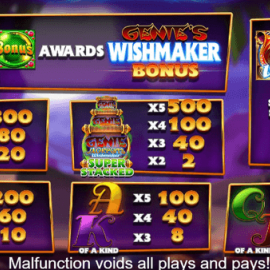 Genie Jackpots Wishmaker screenshot