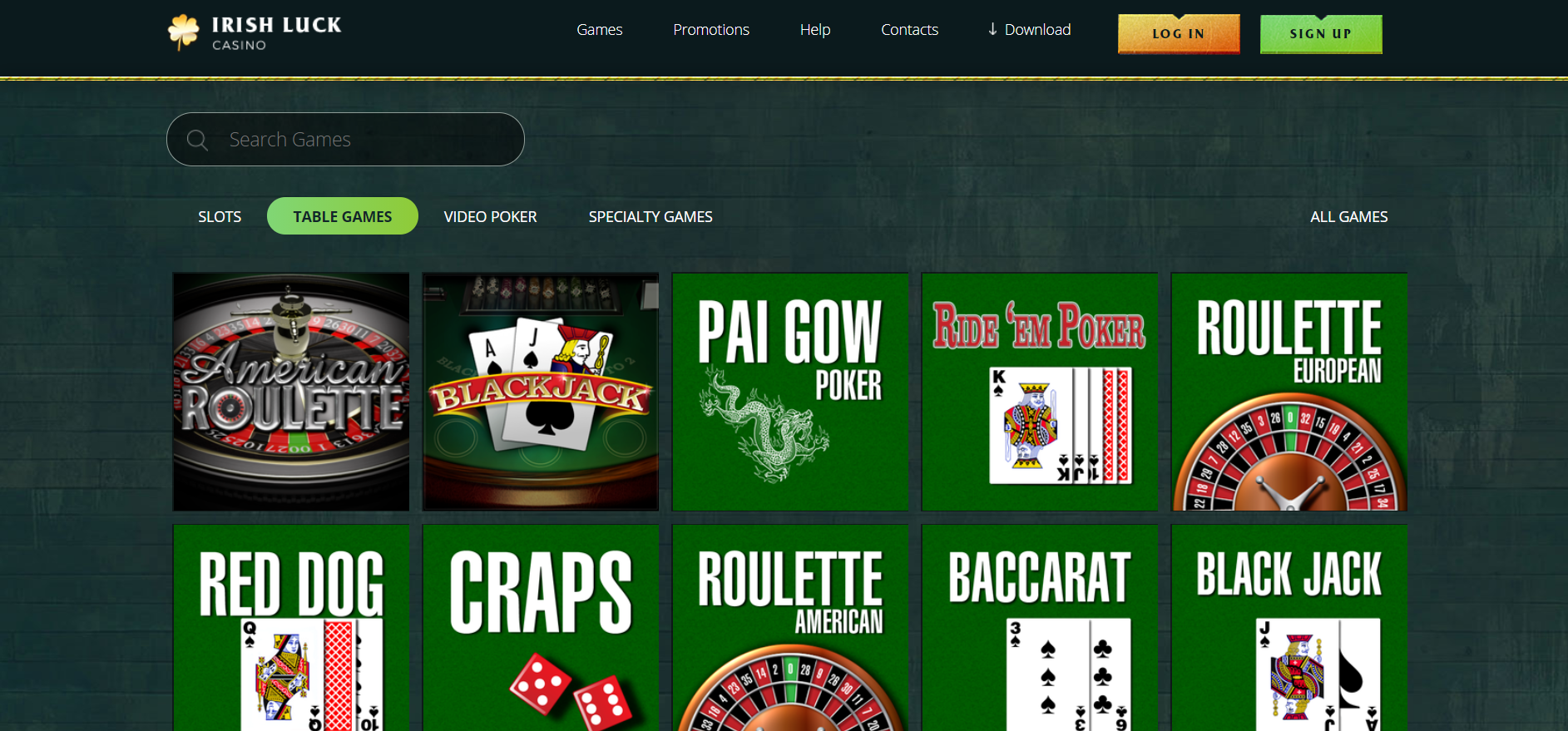 Irish Luck Casino Bonus Codes