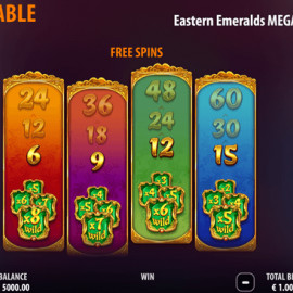 Eastern Emeralds Megaways screenshot