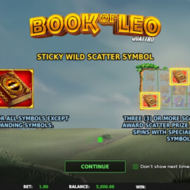 Book of Leo screenshot