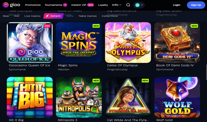 Gioo Casino Review 2024 » 100% up to €100 + 100 Free Spins 🎁