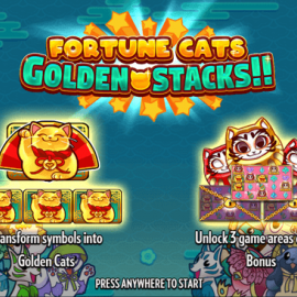 Fortune Cats Golden Stacks screenshot