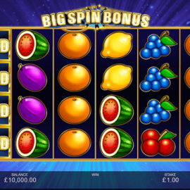 Big Spin Bonus screenshot