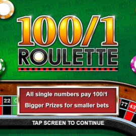 100/1 Roulette screenshot