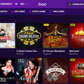 Bao Casino screenshot