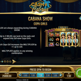 Cash-A-Cabana screenshot