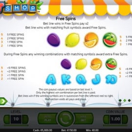 Fruit Shop screenshot