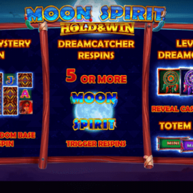 Moon Spirit Hold and Win screenshot