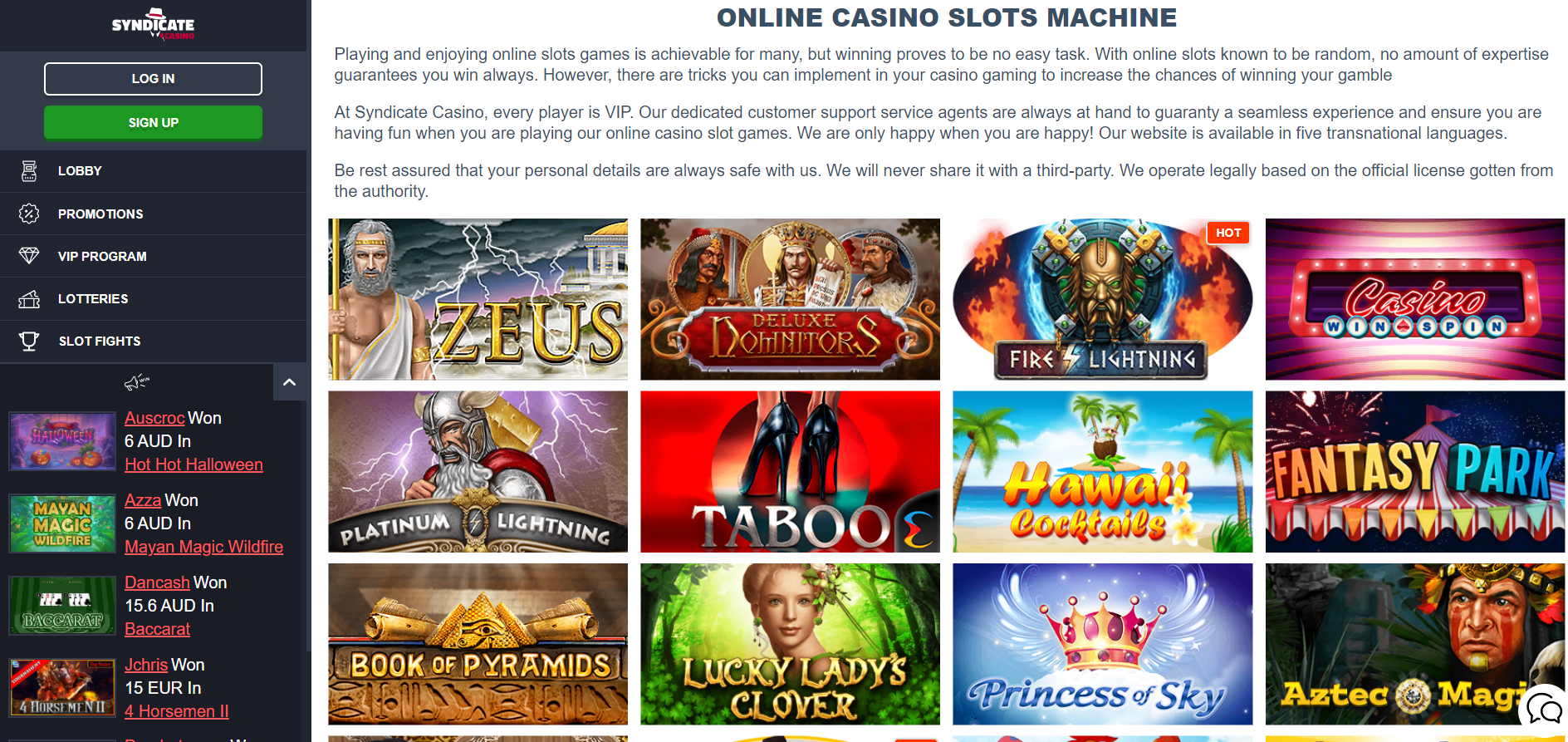 syndicate.casino login An Incredibly Easy Method That Works For All
