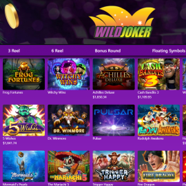 Wild Joker Casino screenshot