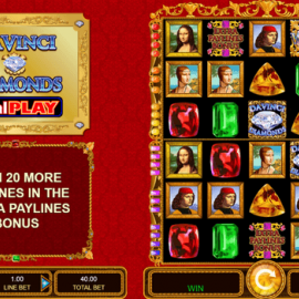 Da Vinci Diamonds Dual Play screenshot