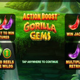 Action Boost Gorilla Gems screenshot
