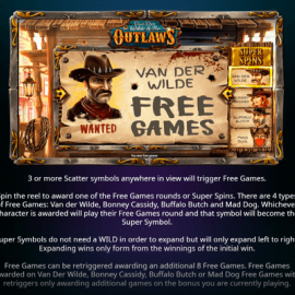 Van Der Wilde and the Outlaws screenshot