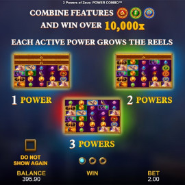 3 Powers of Zeus: POWER COMBO screenshot