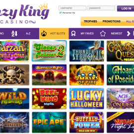 Crazy King Casino screenshot