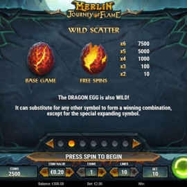 Merlin: Journey of Flame screenshot