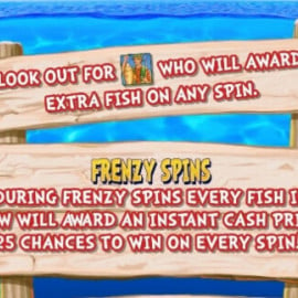 Fishin' Frenzy Prize Lines screenshot