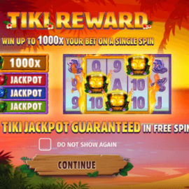 Tiki Reward screenshot