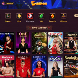 5Gringos Bonus et validation d'un code de récompense au dépôt – Guide pour joueurs en France
